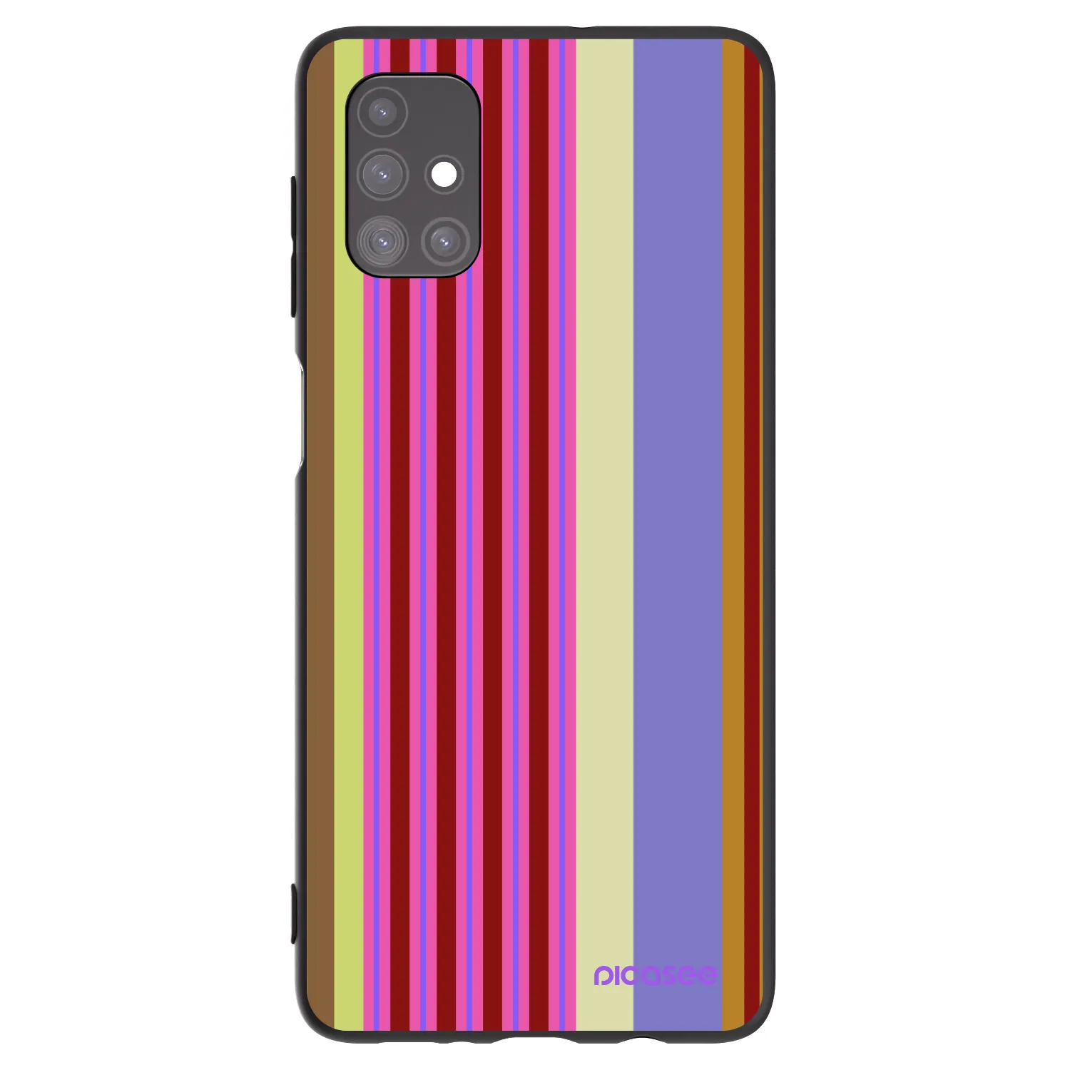 Picasee fekete szilikon tok az alábbi mobiltelefonokra Samsung Galaxy M51 M515F - Late checkout