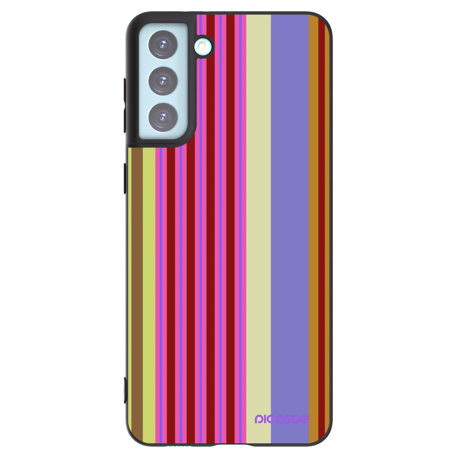 Picasee fekete szilikon tok az alábbi mobiltelefonokra Samsung Galaxy S21+ 5G G996F - Late checkout