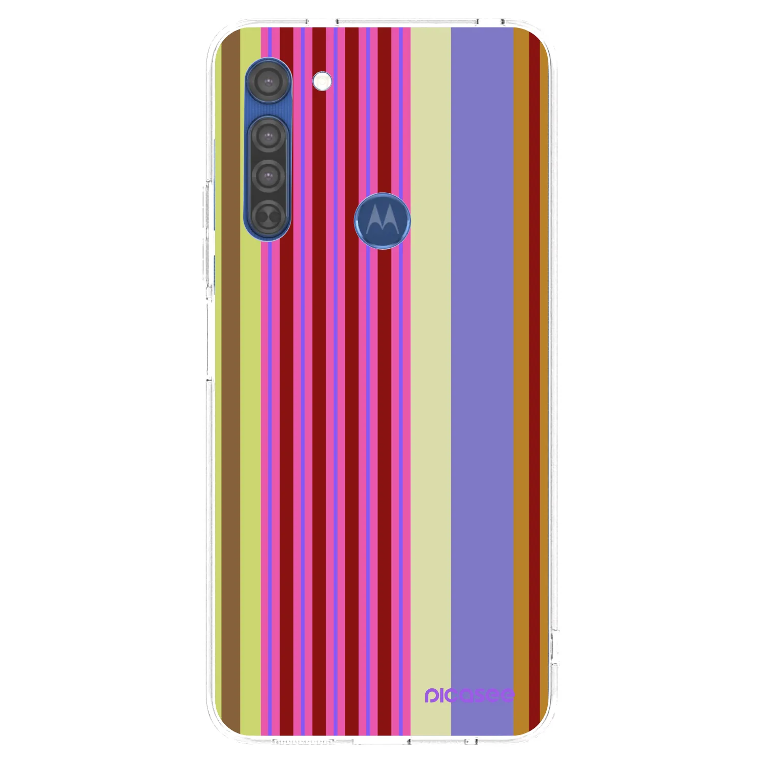Picasee átlátszó szilikon tok az alábbi mobiltelefonokra Motorola Moto G8 - Late checkout