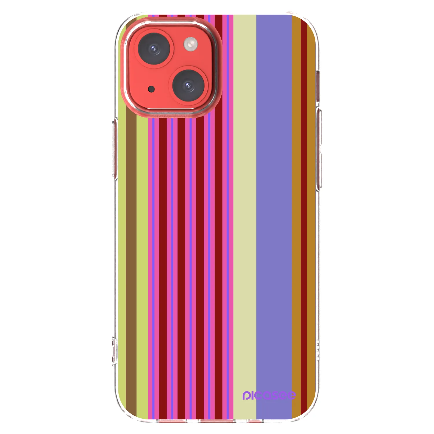 Picasee átlátszó szilikon tok az alábbi mobiltelefonokra Apple iPhone 13 mini - Late checkout