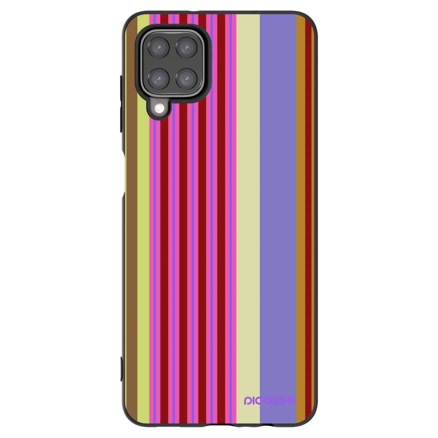 Picasee fekete szilikon tok az alábbi mobiltelefonokra Samsung Galaxy M12 M127F - Late checkout