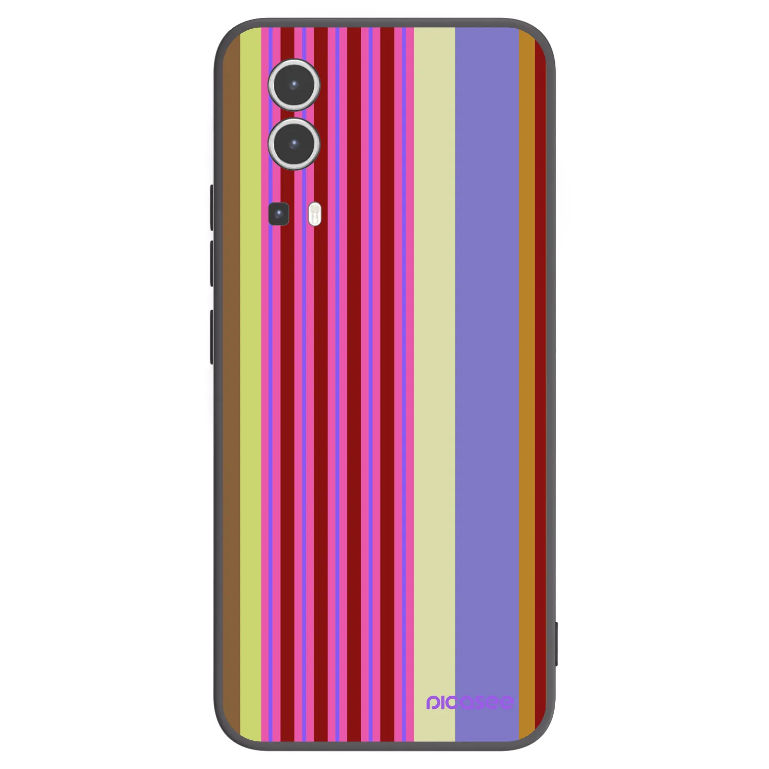 Picasee fekete szilikon tok az alábbi mobiltelefonokra Vivo Y72 5G - Late checkout