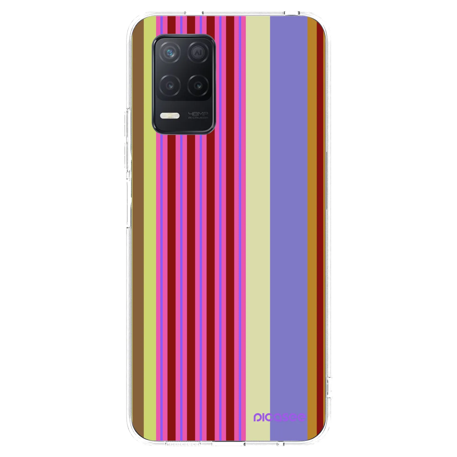Picasee átlátszó szilikon tok az alábbi mobiltelefonokra Realme 8 5G - Late checkout