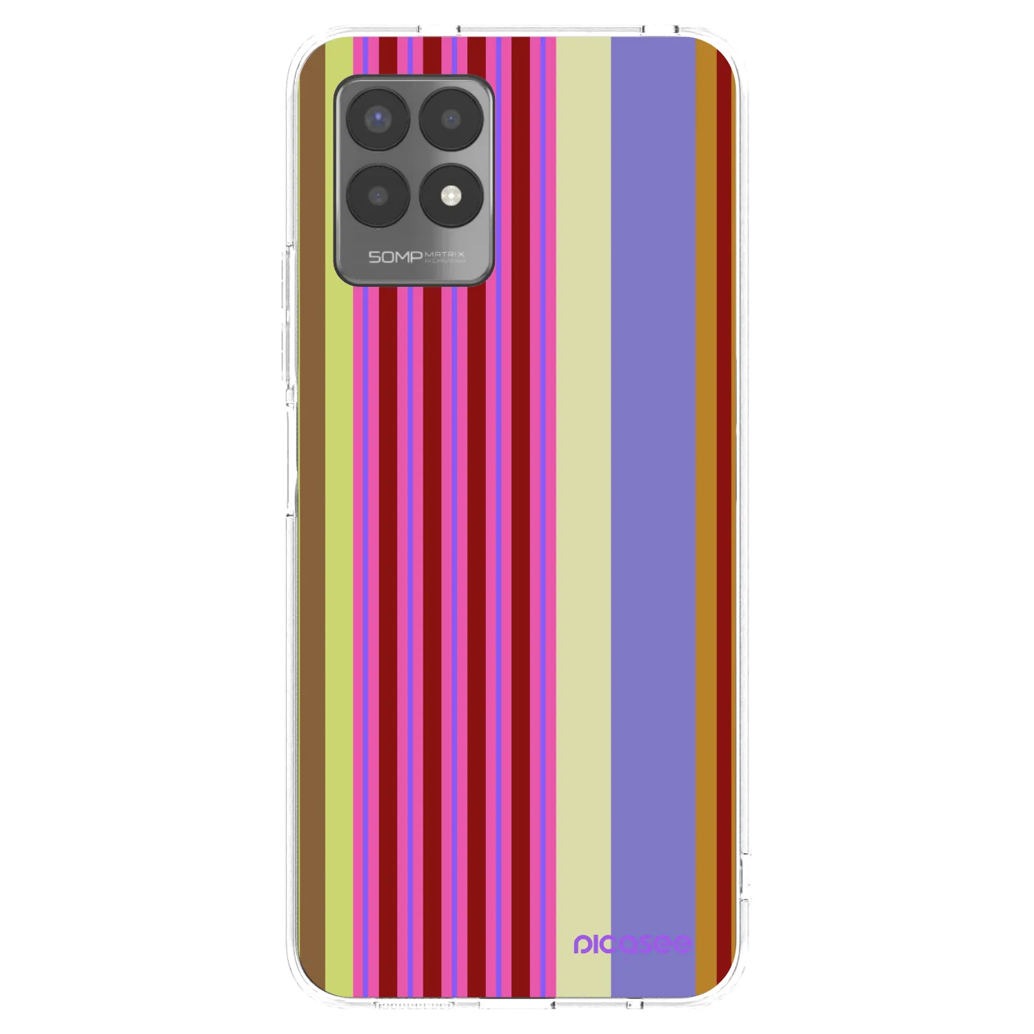Picasee átlátszó szilikon tok az alábbi mobiltelefonokra Realme 8i - Late checkout
