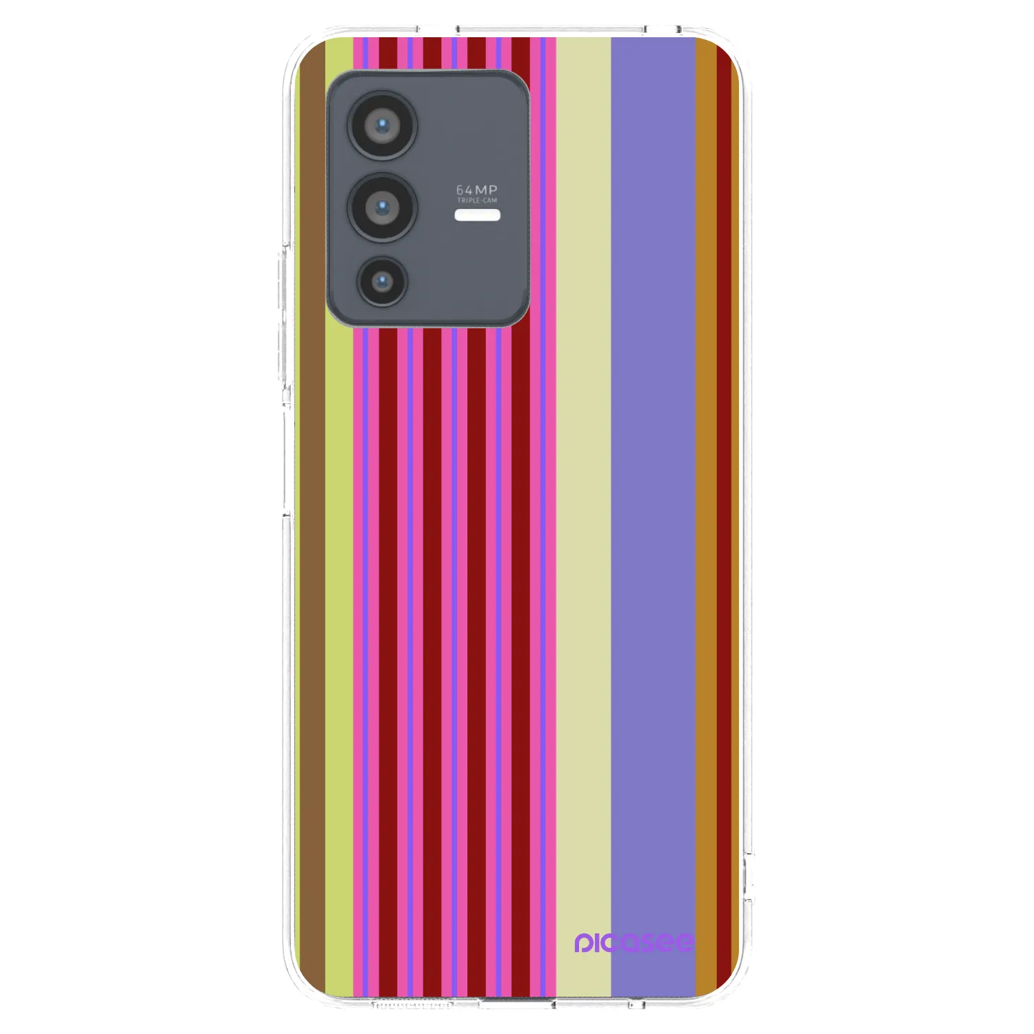 Picasee átlátszó szilikon tok az alábbi mobiltelefonokra Vivo V23 5G - Late checkout