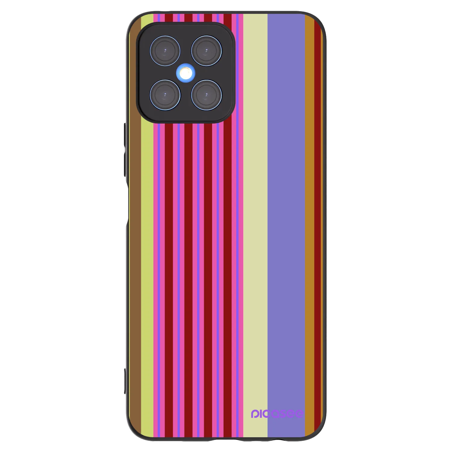Picasee fekete szilikon tok az alábbi mobiltelefonokra Honor X8 4G - Late checkout