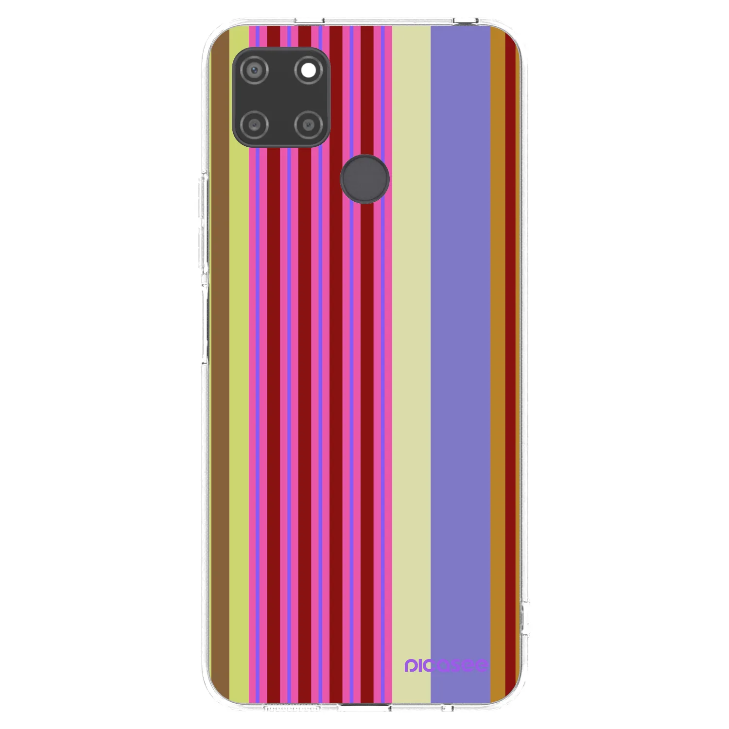 Picasee átlátszó szilikon tok az alábbi mobiltelefonokra Realme C21Y - Late checkout