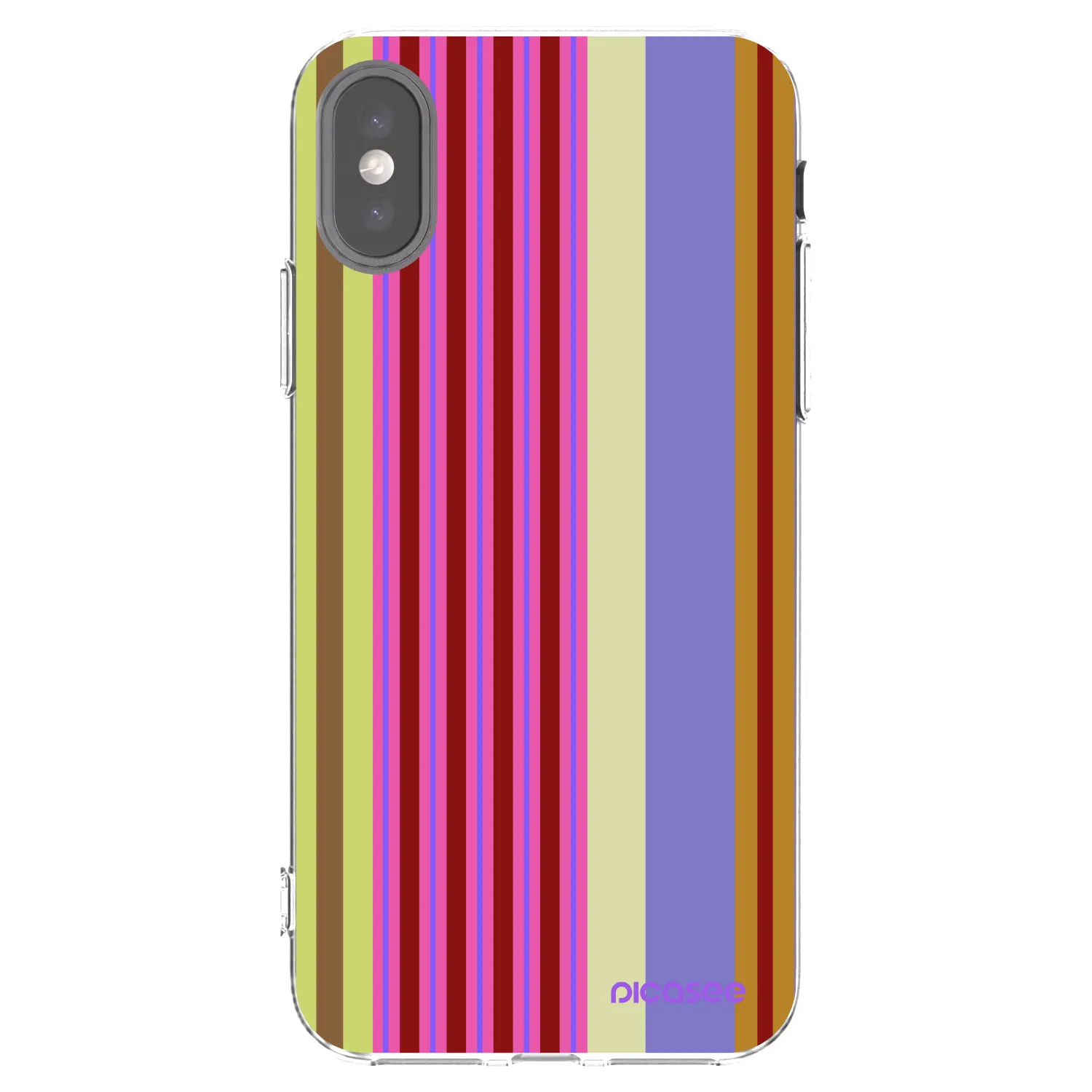Picasee átlátszó szilikon tok az alábbi mobiltelefonokra Apple iPhone X/XS - Late checkout