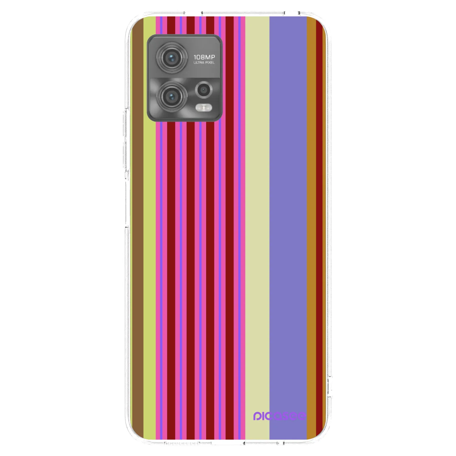 Picasee átlátszó szilikon tok az alábbi mobiltelefonokra Motorola Moto G72 - Late checkout