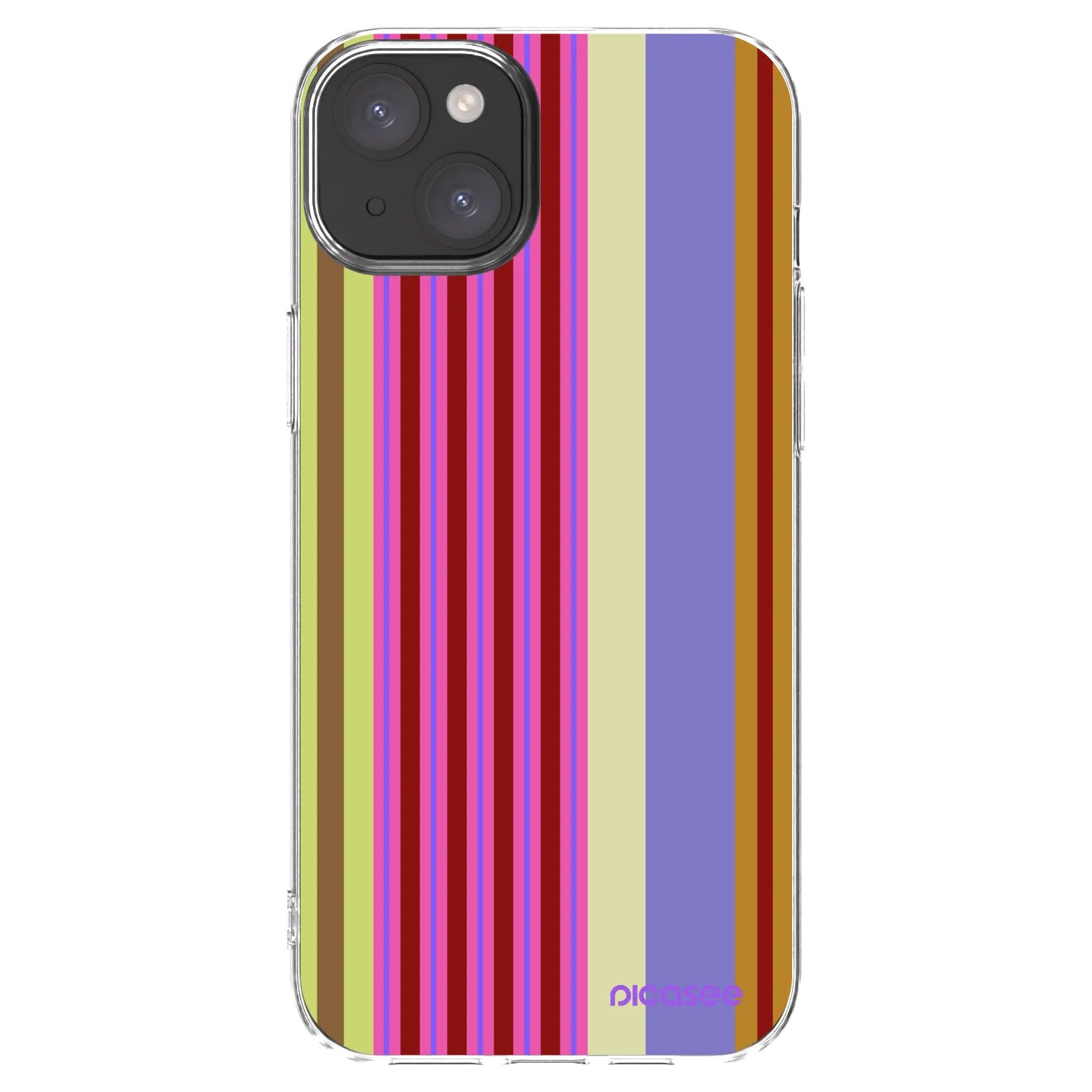 Picasee átlátszó szilikon tok az alábbi mobiltelefonokra Apple iPhone 15 Plus - Late checkout