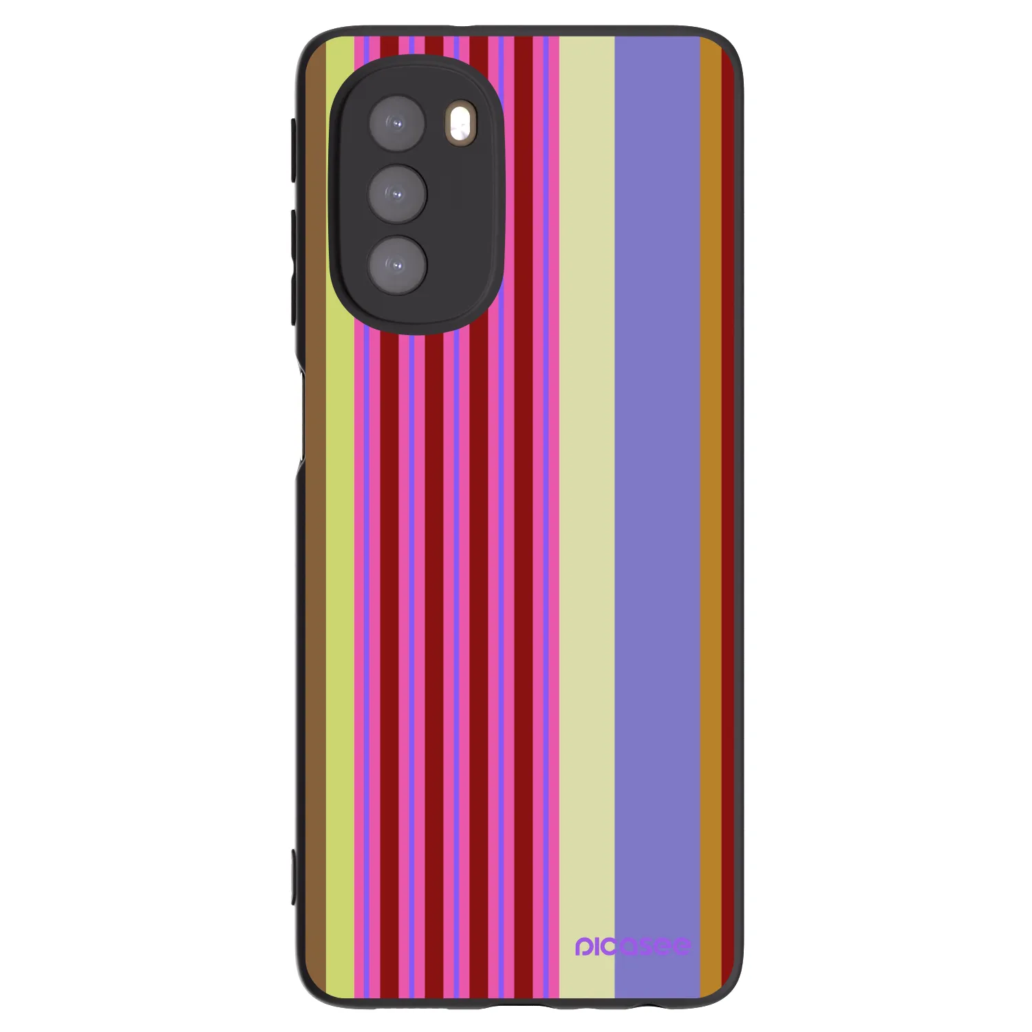 Picasee fekete szilikon tok az alábbi mobiltelefonokra Motorola Moto G51 - Late checkout