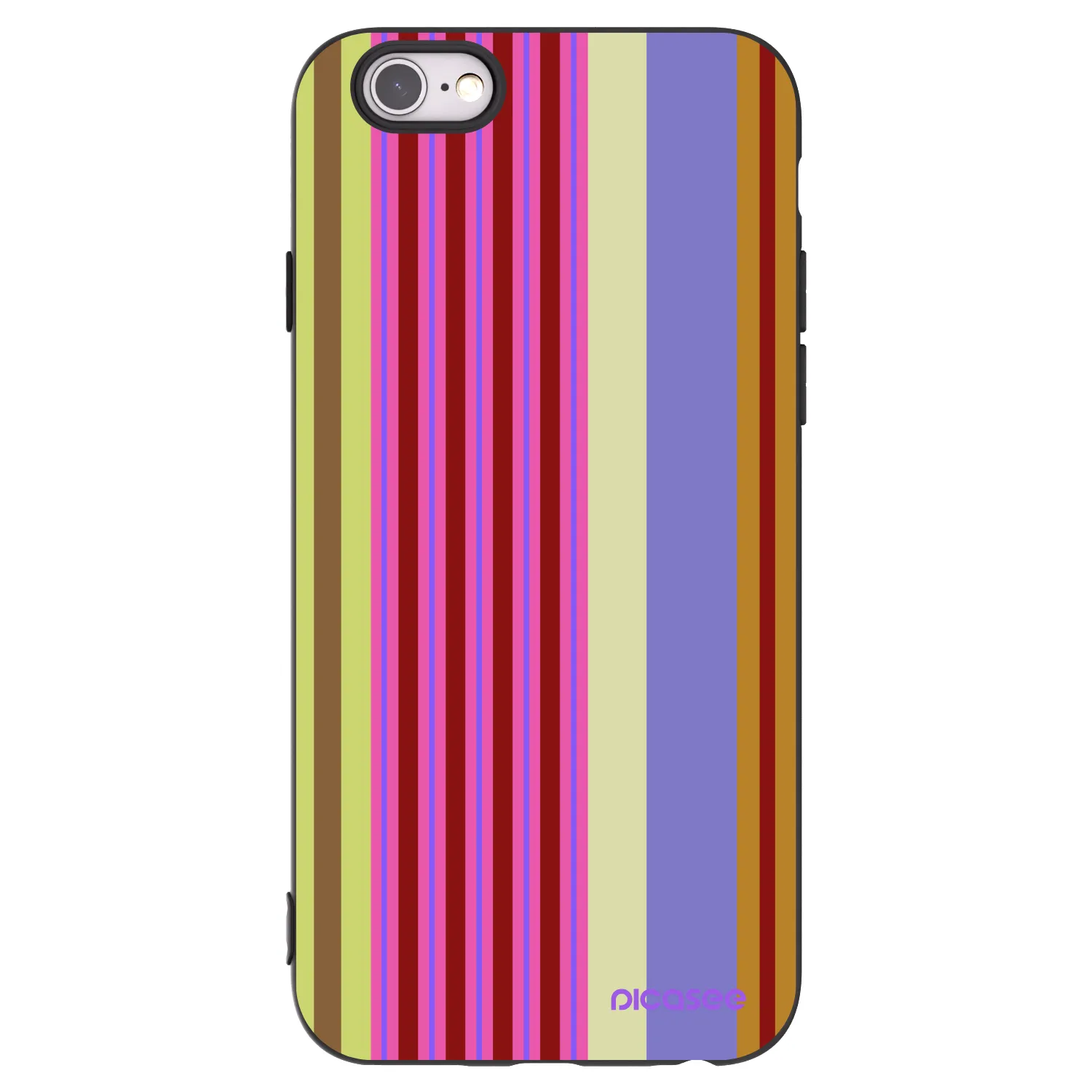 Picasee fekete szilikon tok az alábbi mobiltelefonokra Apple iPhone 6/6S - Late checkout