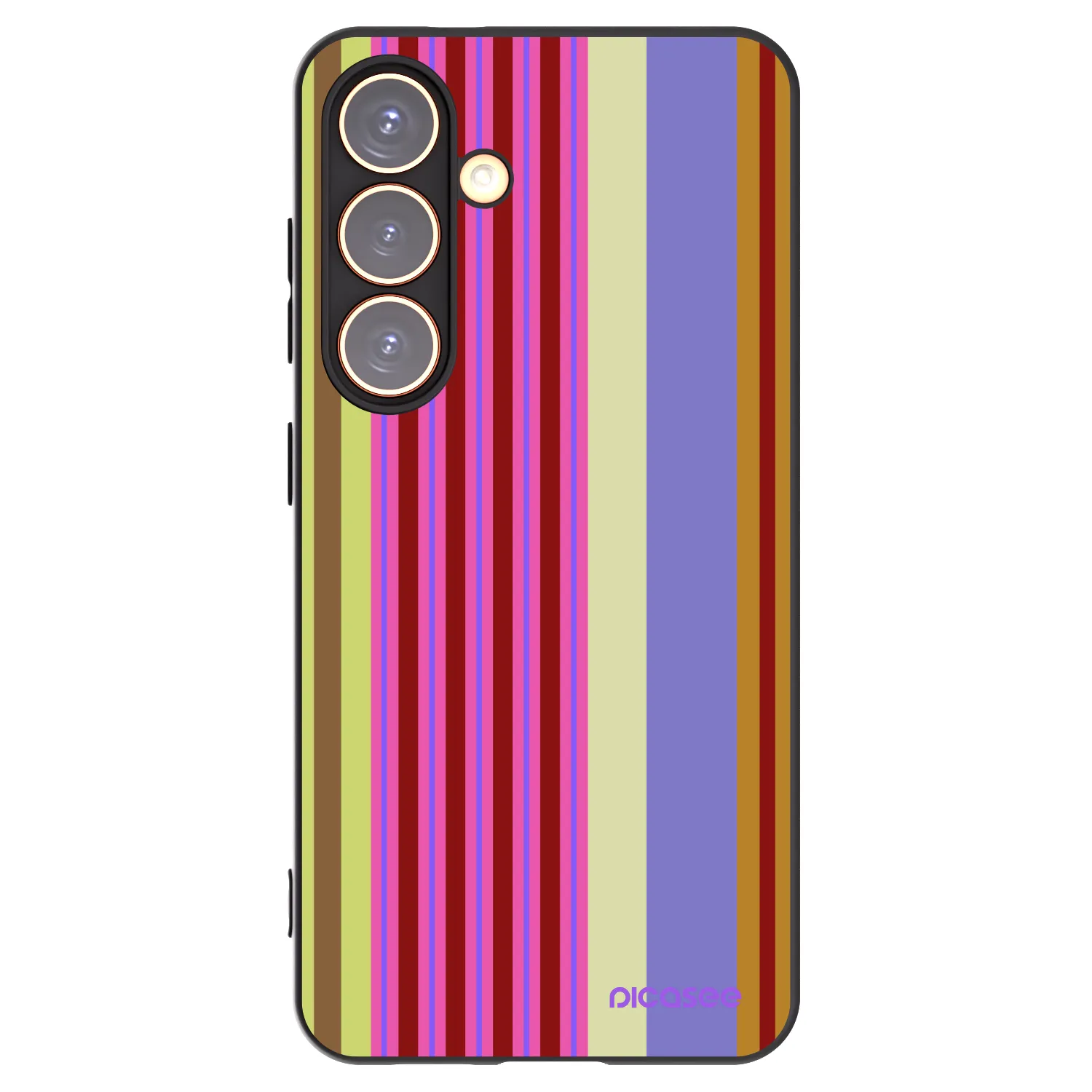 Picasee fekete szilikon tok az alábbi mobiltelefonokra Samsung Galaxy S24 S921B 5G - Late checkout