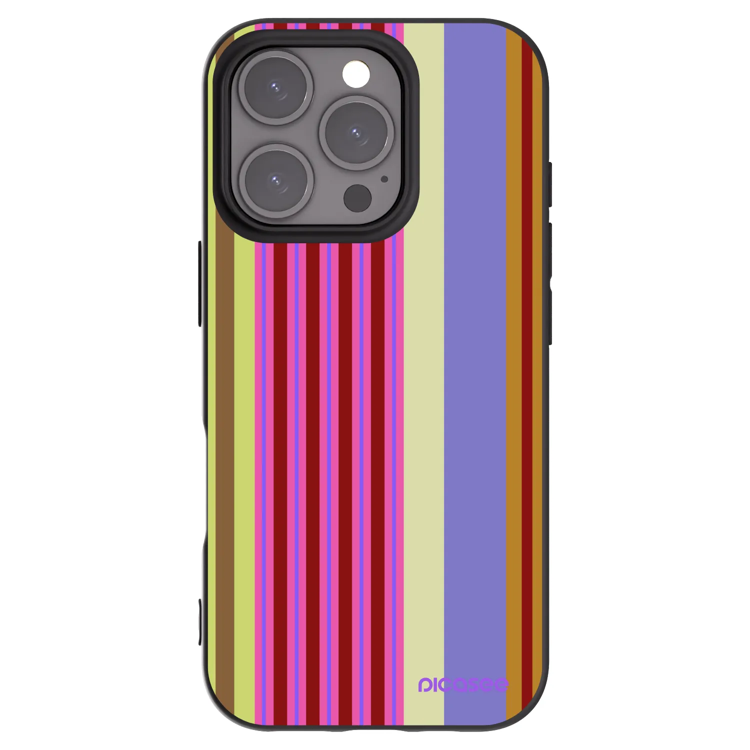 Picasee fekete szilikon tok az alábbi mobiltelefonokra Apple iPhone 16 Pro - Late checkout