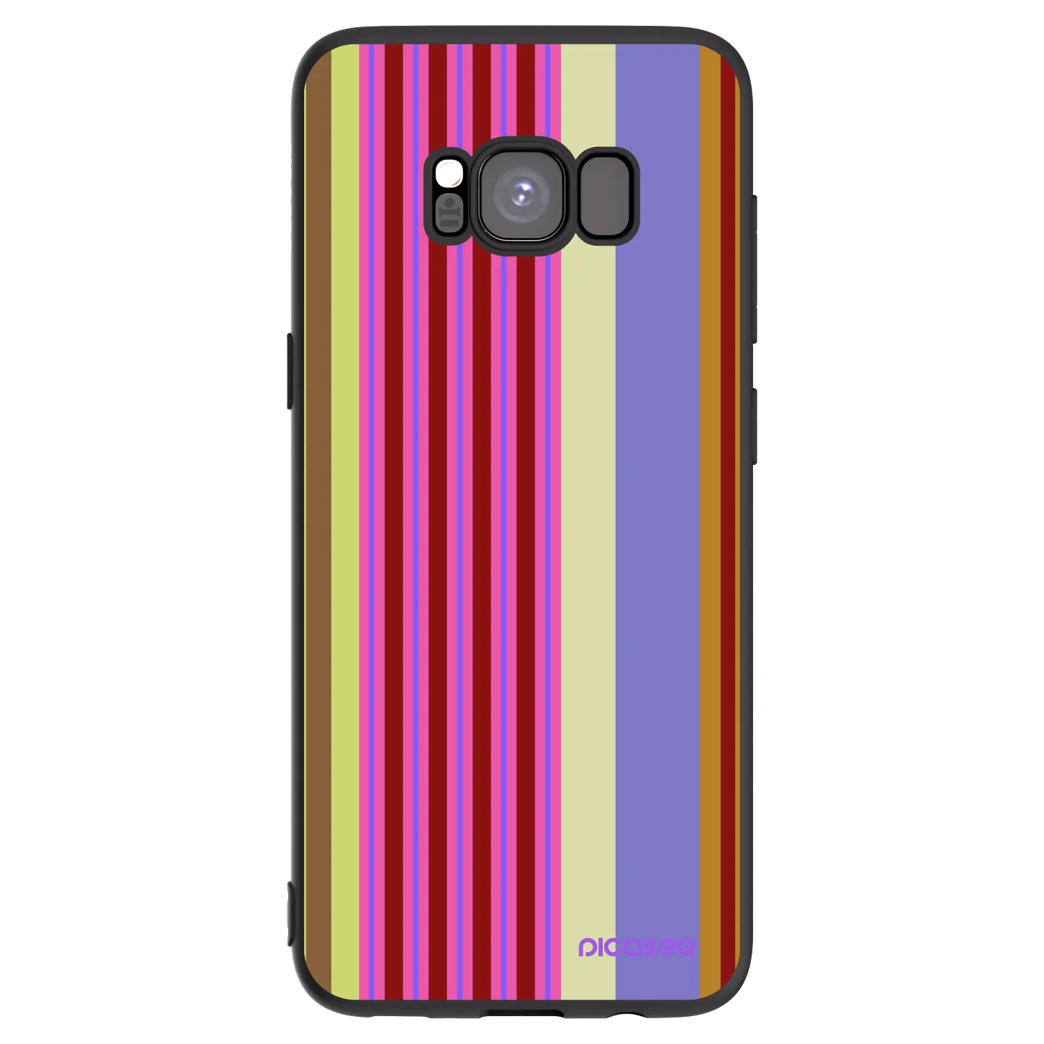 Picasee fekete szilikon tok az alábbi mobiltelefonokra Samsung Galaxy S8 G950F - Late checkout