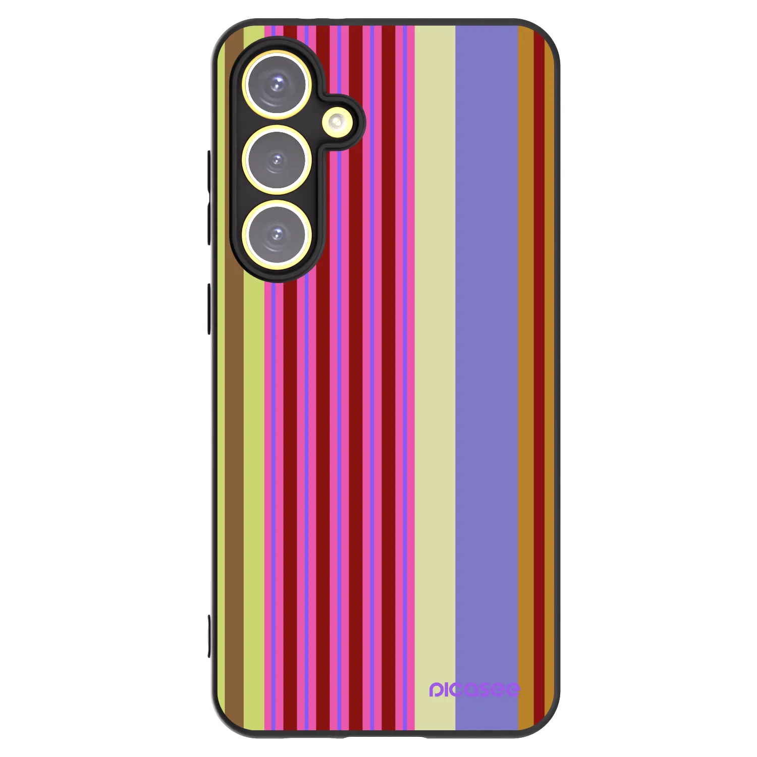 Picasee fekete szilikon tok az alábbi mobiltelefonokra Samsung Galaxy S24 FE S721B - Late checkout