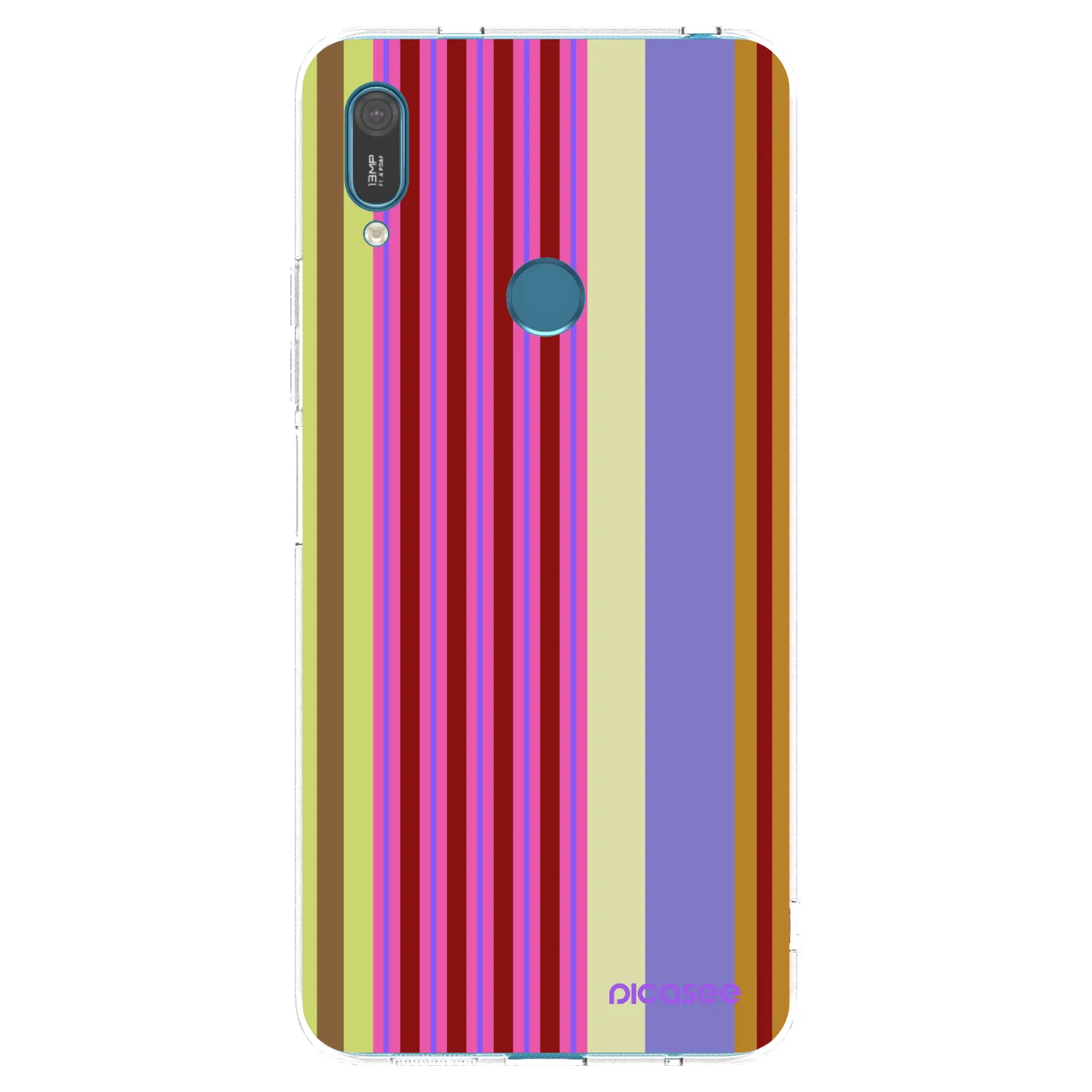 Picasee átlátszó szilikon tok az alábbi mobiltelefonokra Huawei Y7 2019 - Late checkout