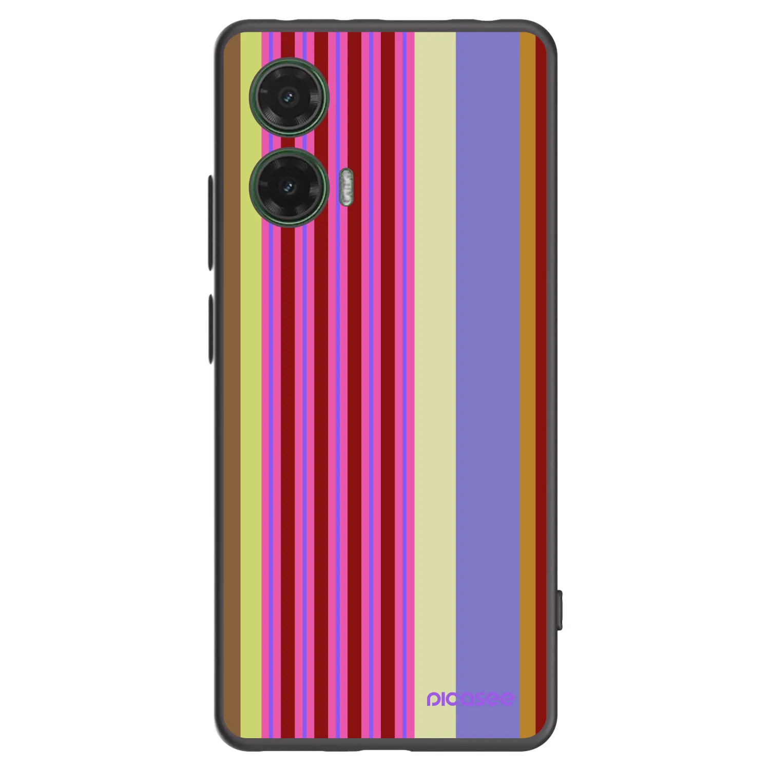 Picasee fekete szilikon tok az alábbi mobiltelefonokra Motorola Moto G35 5G - Late checkout