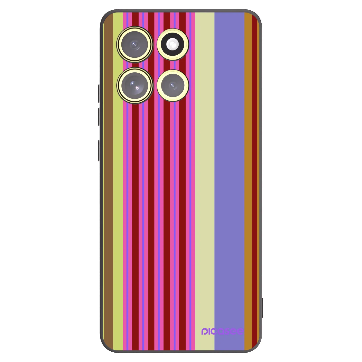Picasee fekete szilikon tok az alábbi mobiltelefonokra Motorola Moto G86 5G - Late checkout