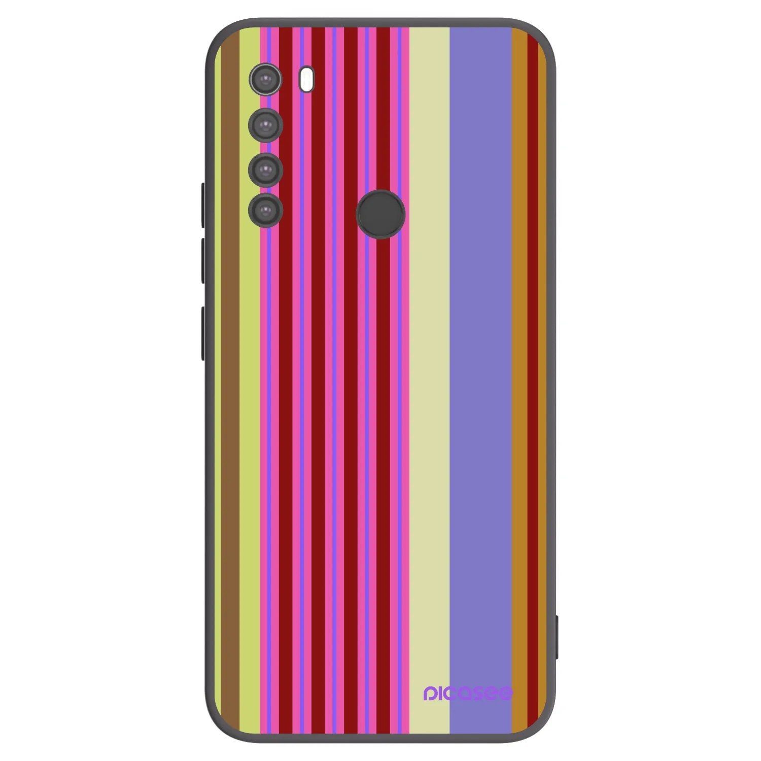 Picasee fekete szilikon tok az alábbi mobiltelefonokra Xiaomi Redmi Note 8 - Late checkout