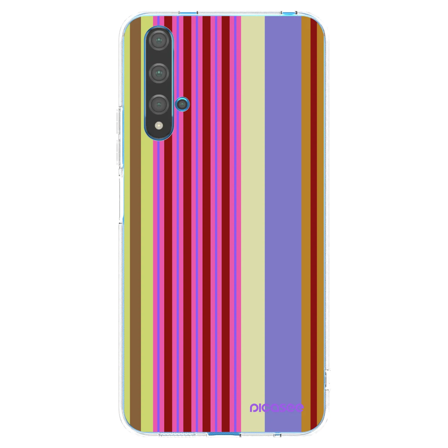 Picasee átlátszó szilikon tok az alábbi mobiltelefonokra Huawei Nova 5T - Late checkout