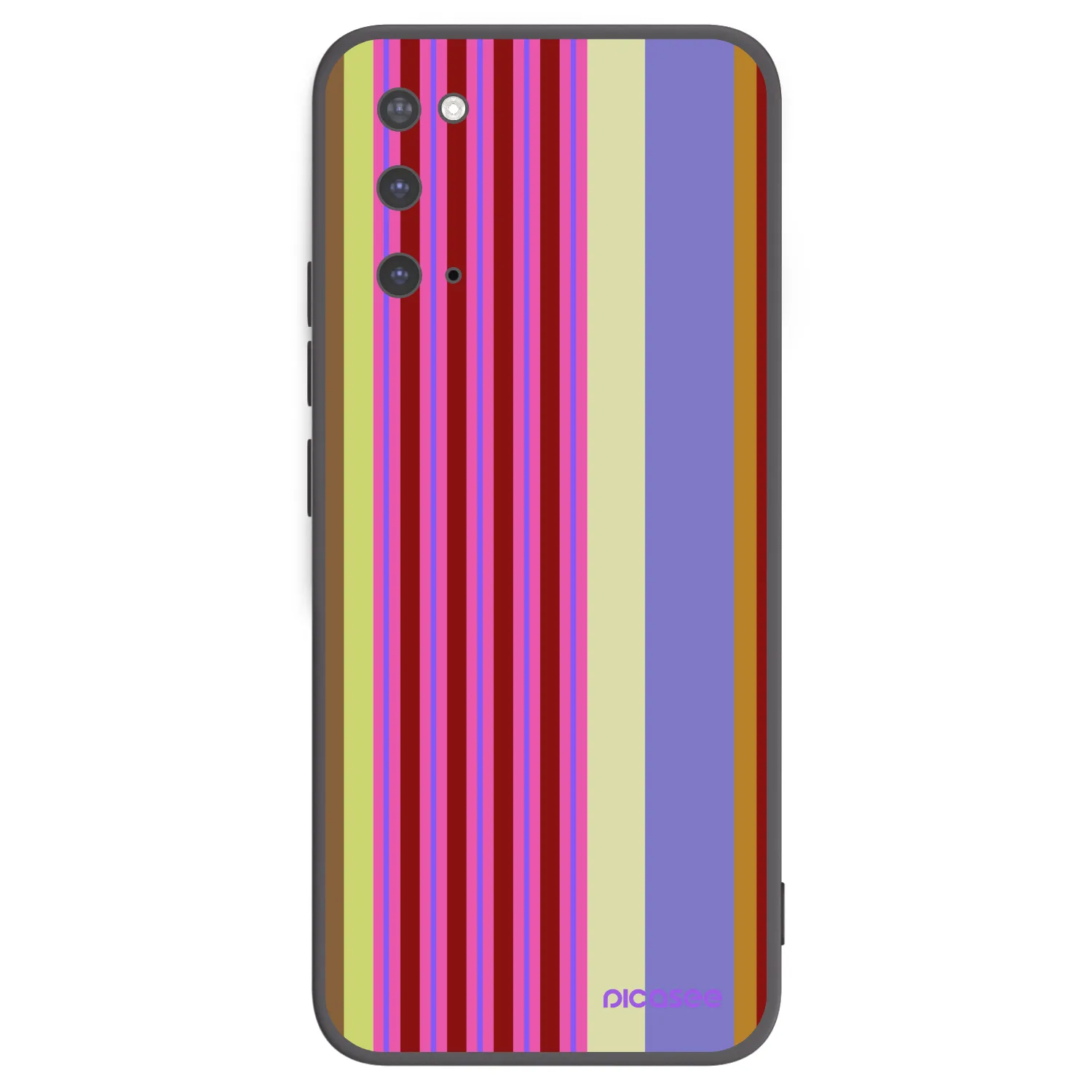 Picasee fekete szilikon tok az alábbi mobiltelefonokra Samsung Galaxy S20 G980F - Late checkout