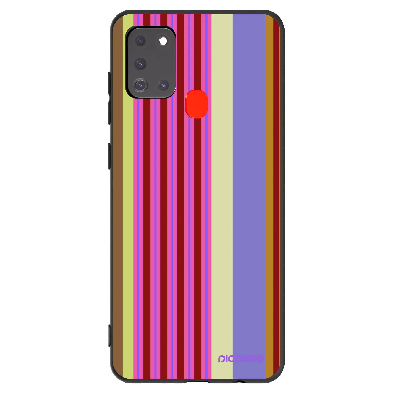 Picasee fekete szilikon tok az alábbi mobiltelefonokra Samsung Galaxy A21s - Late checkout