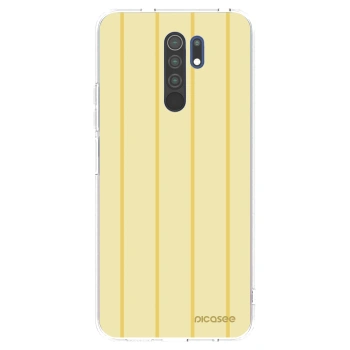 Picasee átlátszó szilikon tok az alábbi mobiltelefonokra Xiaomi Redmi 9 - Liquid sunshine