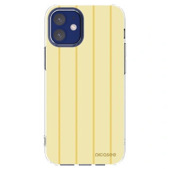 Picasee átlátszó szilikon tok az alábbi mobiltelefonokra Apple iPhone 12 mini - Liquid sunshine