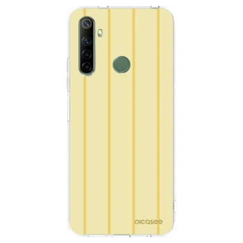 Picasee átlátszó szilikon tok az alábbi mobiltelefonokra Realme 6i - Liquid sunshine