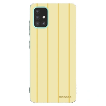 Picasee átlátszó szilikon tok az alábbi mobiltelefonokra Samsung Galaxy M31s - Liquid sunshine