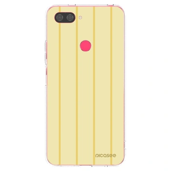 Picasee átlátszó szilikon tok az alábbi mobiltelefonokra Xiaomi Mi 8 Lite - Liquid sunshine
