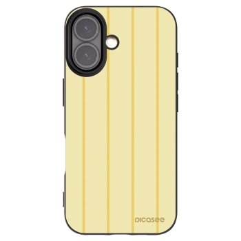 Picasee fekete szilikon tok az alábbi mobiltelefonokra Apple iPhone 16 - Liquid sunshine