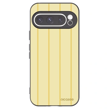 Picasee fekete szilikon tok az alábbi mobiltelefonokra Google Pixel 9 Pro - Liquid sunshine