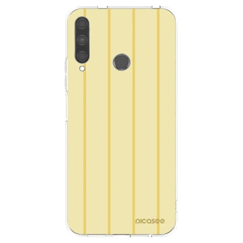 Picasee átlátszó szilikon tok az alábbi mobiltelefonokra Huawei P40 Lite E - Liquid sunshine