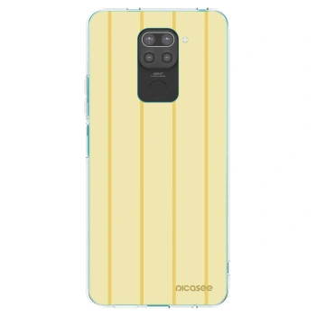 Picasee fekete szilikon tok az alábbi mobiltelefonokra Xiaomi Redmi Note 9 - Liquid sunshine