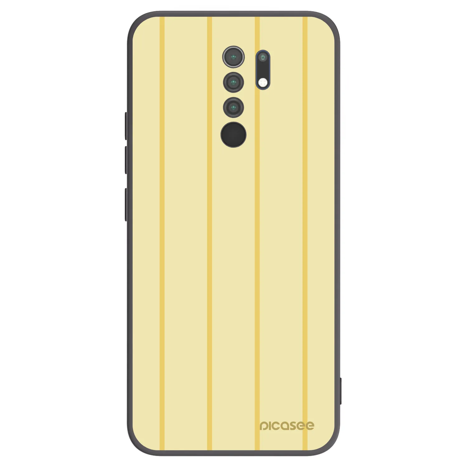 Picasee fekete szilikon tok az alábbi mobiltelefonokra Xiaomi Redmi 9 - Liquid sunshine