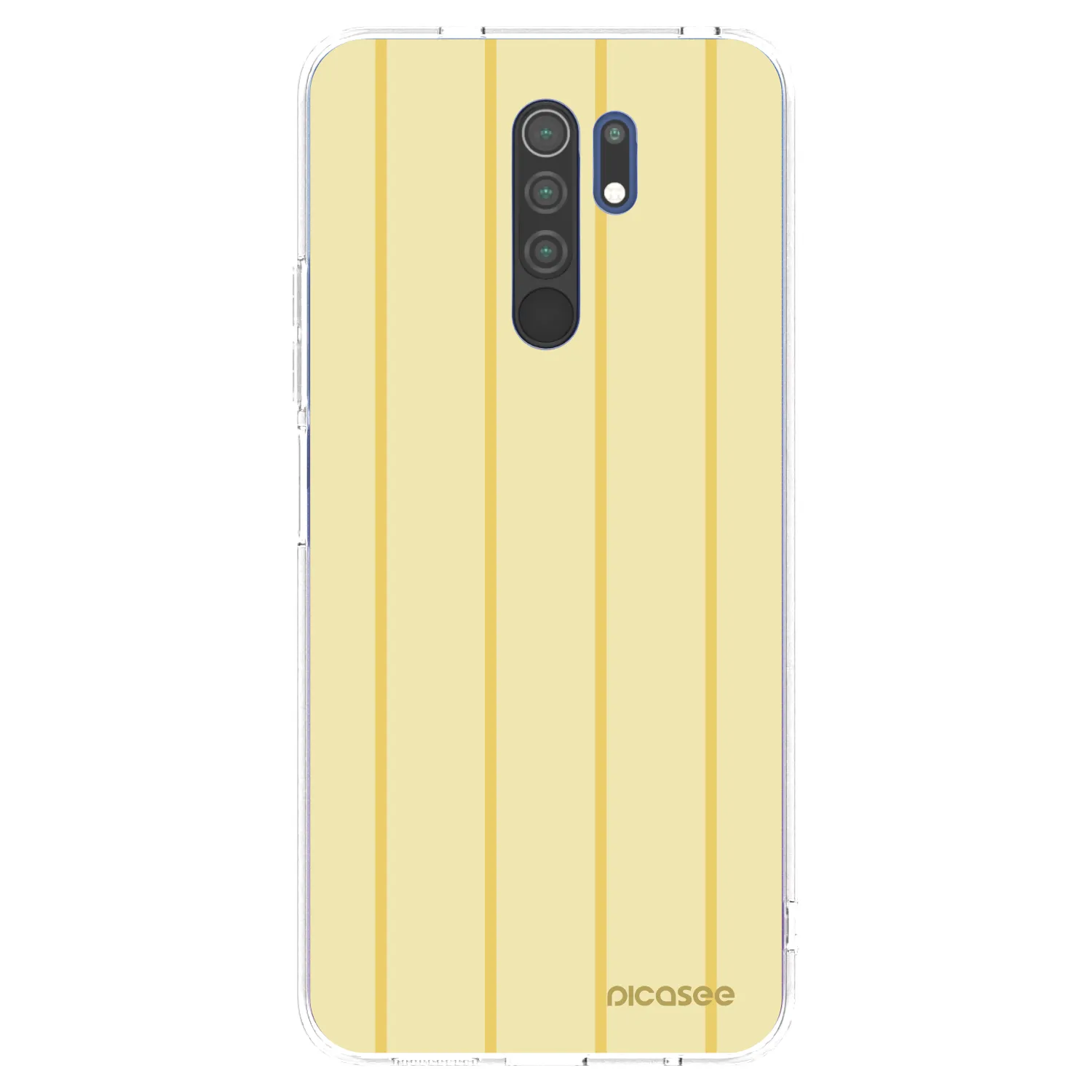 Picasee átlátszó szilikon tok az alábbi mobiltelefonokra Xiaomi Redmi 9 - Liquid sunshine