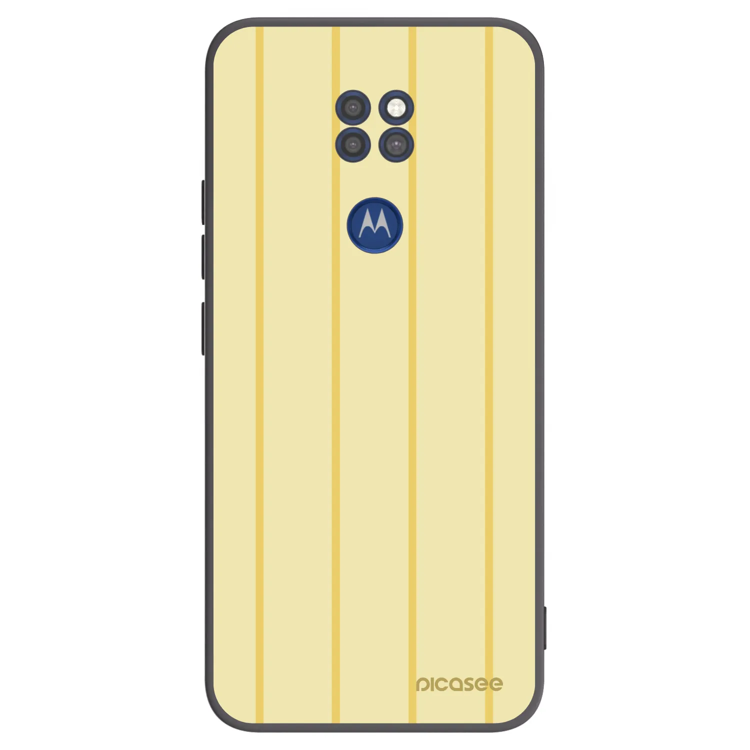 Picasee fekete szilikon tok az alábbi mobiltelefonokra Motorola Moto G9 Play - Liquid sunshine