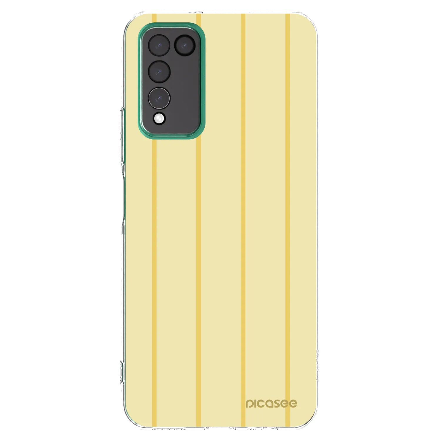 Picasee átlátszó szilikon tok az alábbi mobiltelefonokra Honor 10X Lite - Liquid sunshine