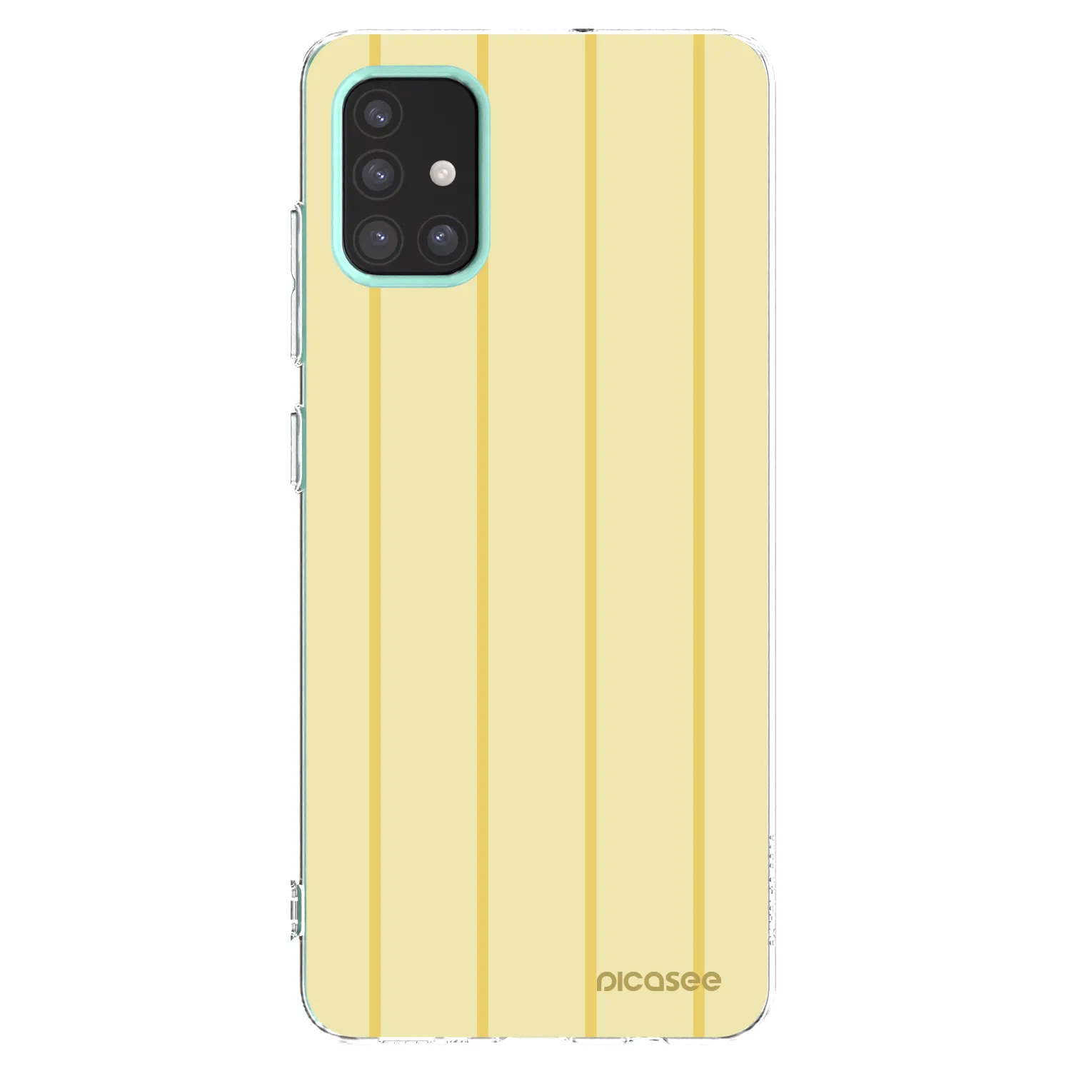 Picasee átlátszó szilikon tok az alábbi mobiltelefonokra Samsung Galaxy M31s - Liquid sunshine
