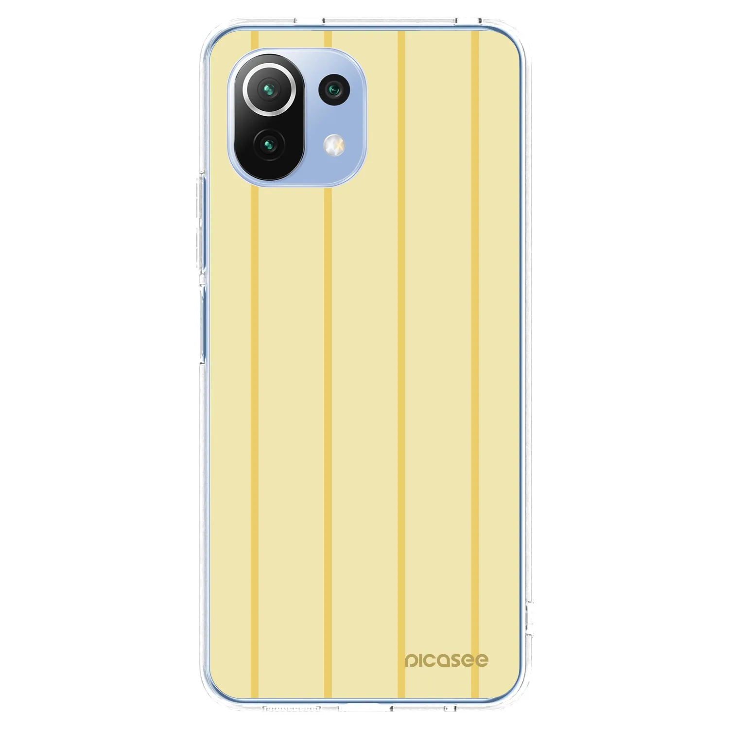 Picasee átlátszó szilikon tok az alábbi mobiltelefonokra Xiaomi Mi 11 Lite - Liquid sunshine