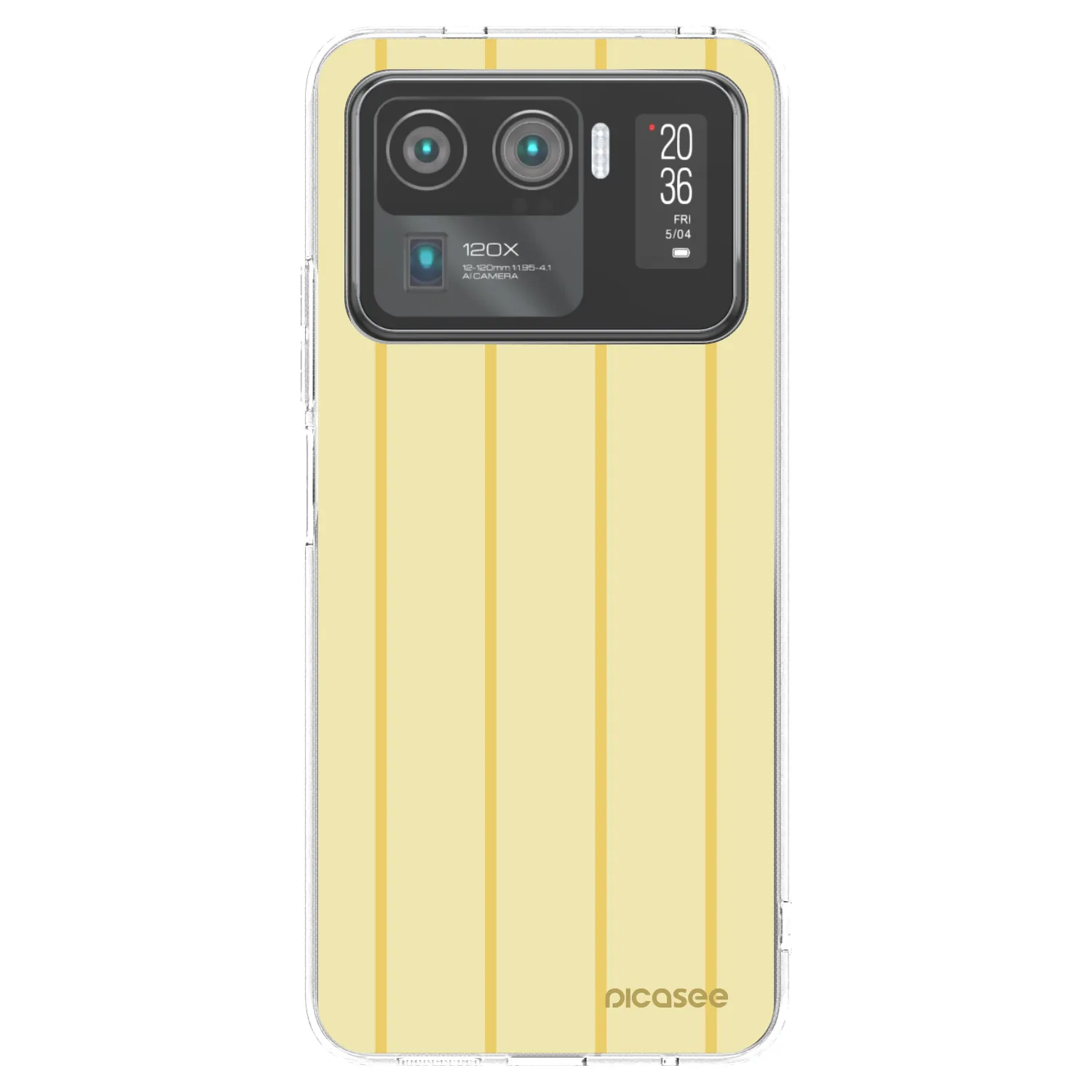 Picasee átlátszó szilikon tok az alábbi mobiltelefonokra Xiaomi Mi 11 Ultra - Liquid sunshine