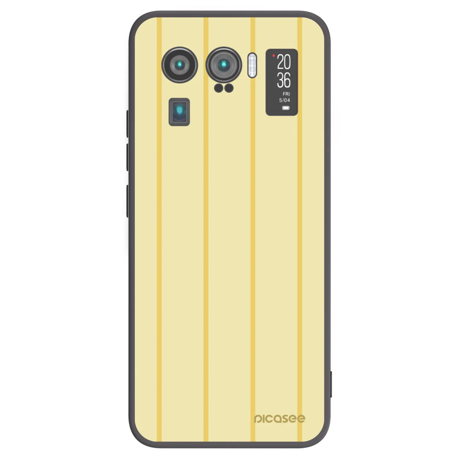 Picasee fekete szilikon tok az alábbi mobiltelefonokra Xiaomi Mi 11 Ultra - Liquid sunshine