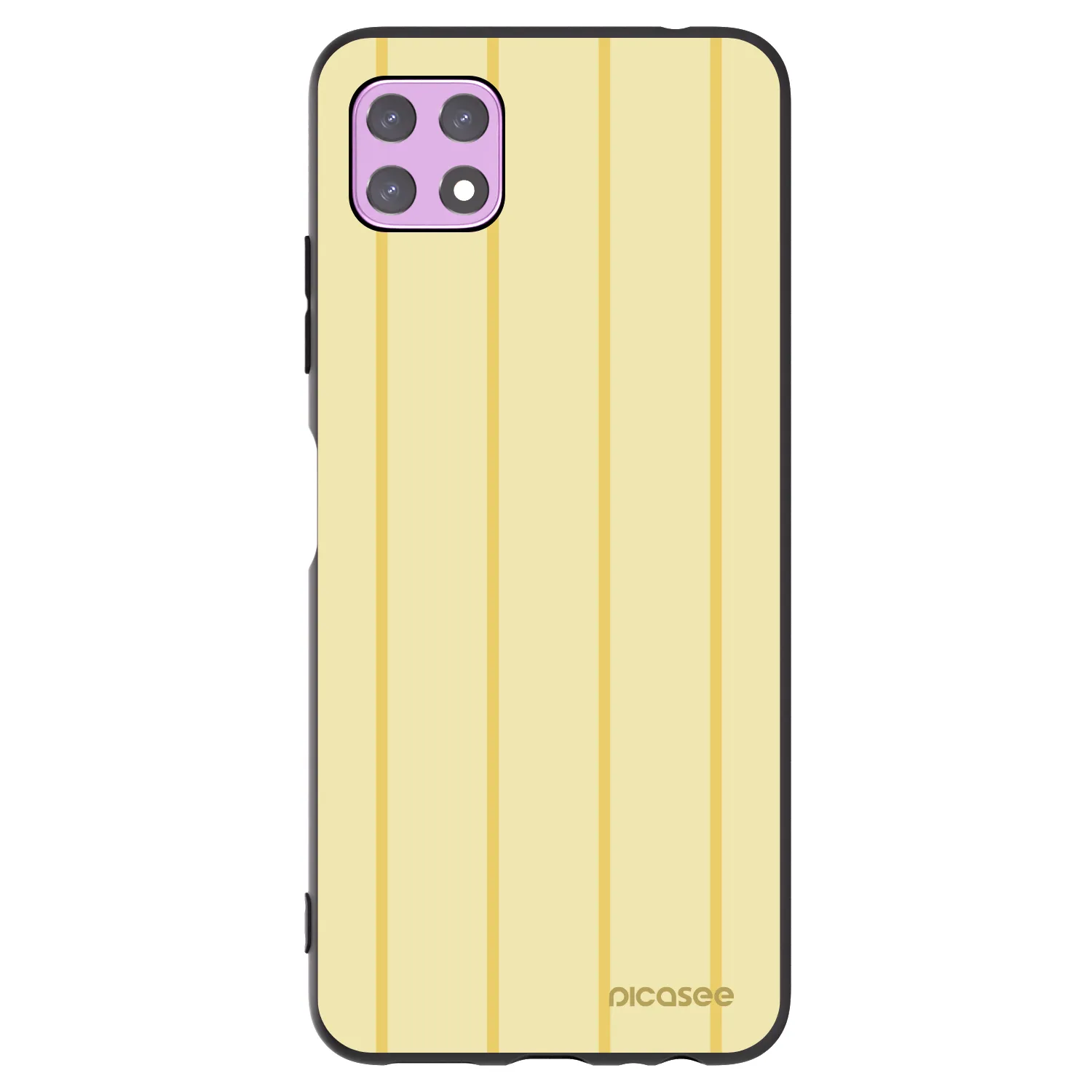 Picasee fekete szilikon tok az alábbi mobiltelefonokra Samsung Galaxy A22 A226B 5G - Liquid sunshine