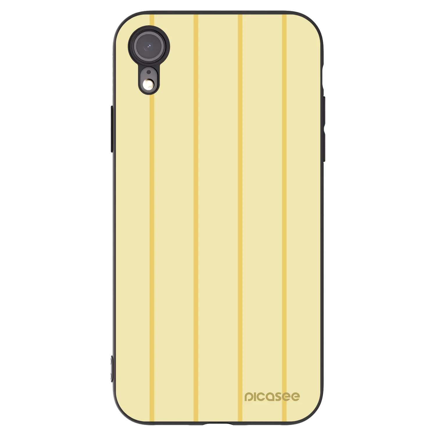 Picasee fekete szilikon tok az alábbi mobiltelefonokra Apple iPhone XR - Liquid sunshine