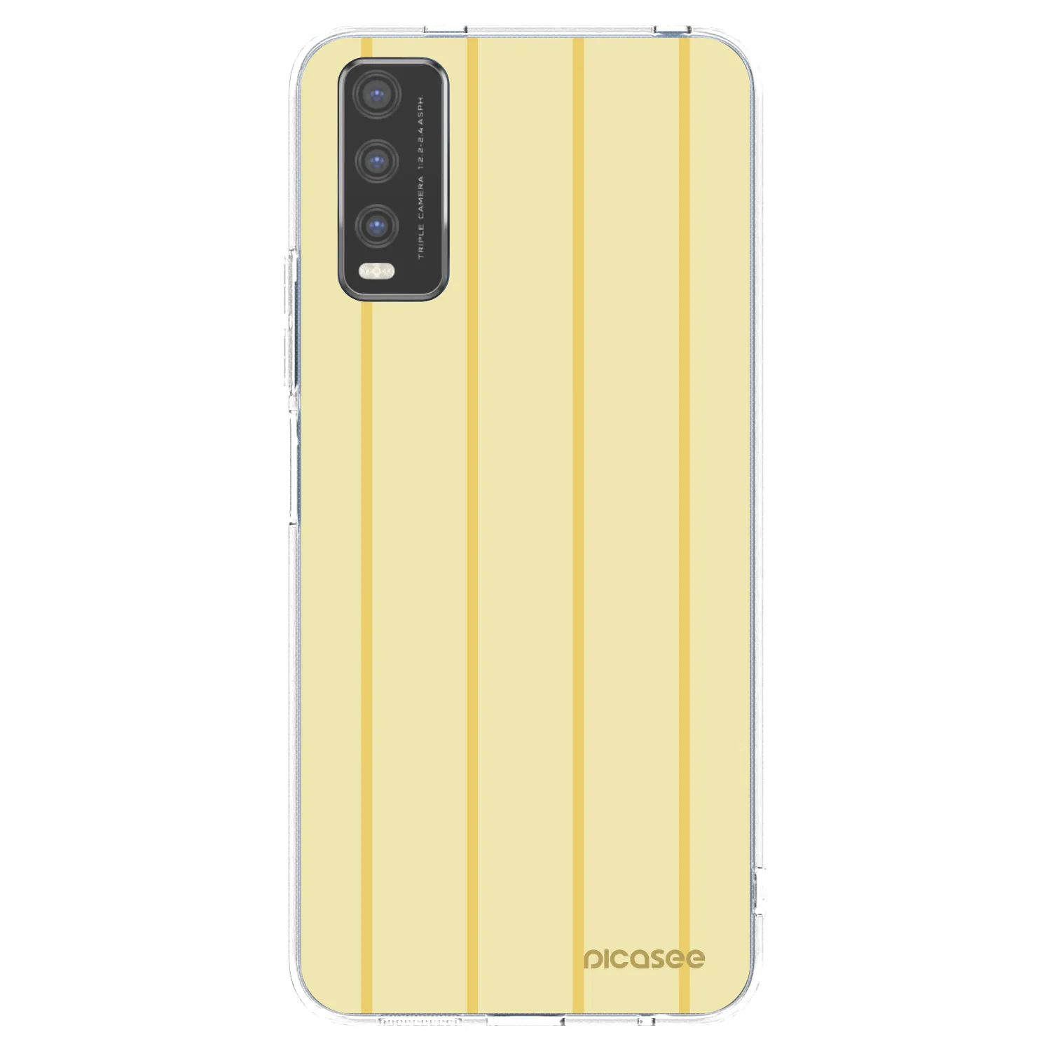 Picasee átlátszó szilikon tok az alábbi mobiltelefonokra Vivo Y20s - Liquid sunshine