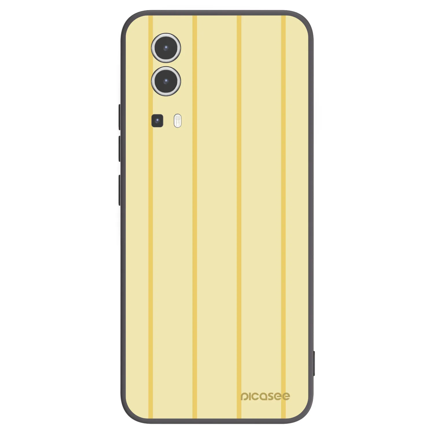 Picasee fekete szilikon tok az alábbi mobiltelefonokra Vivo Y72 5G - Liquid sunshine