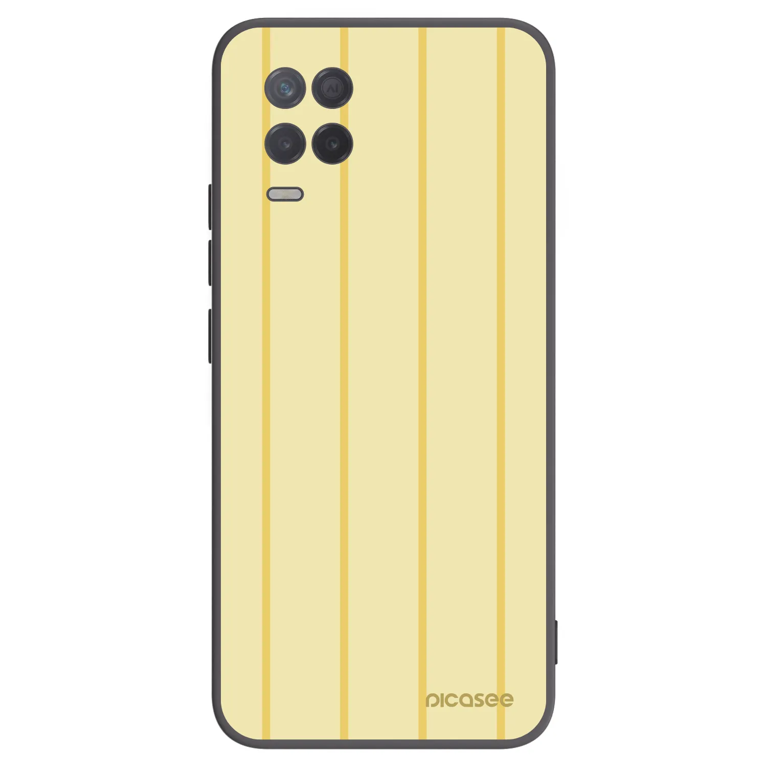 Picasee fekete szilikon tok az alábbi mobiltelefonokra Realme 8 5G - Liquid sunshine