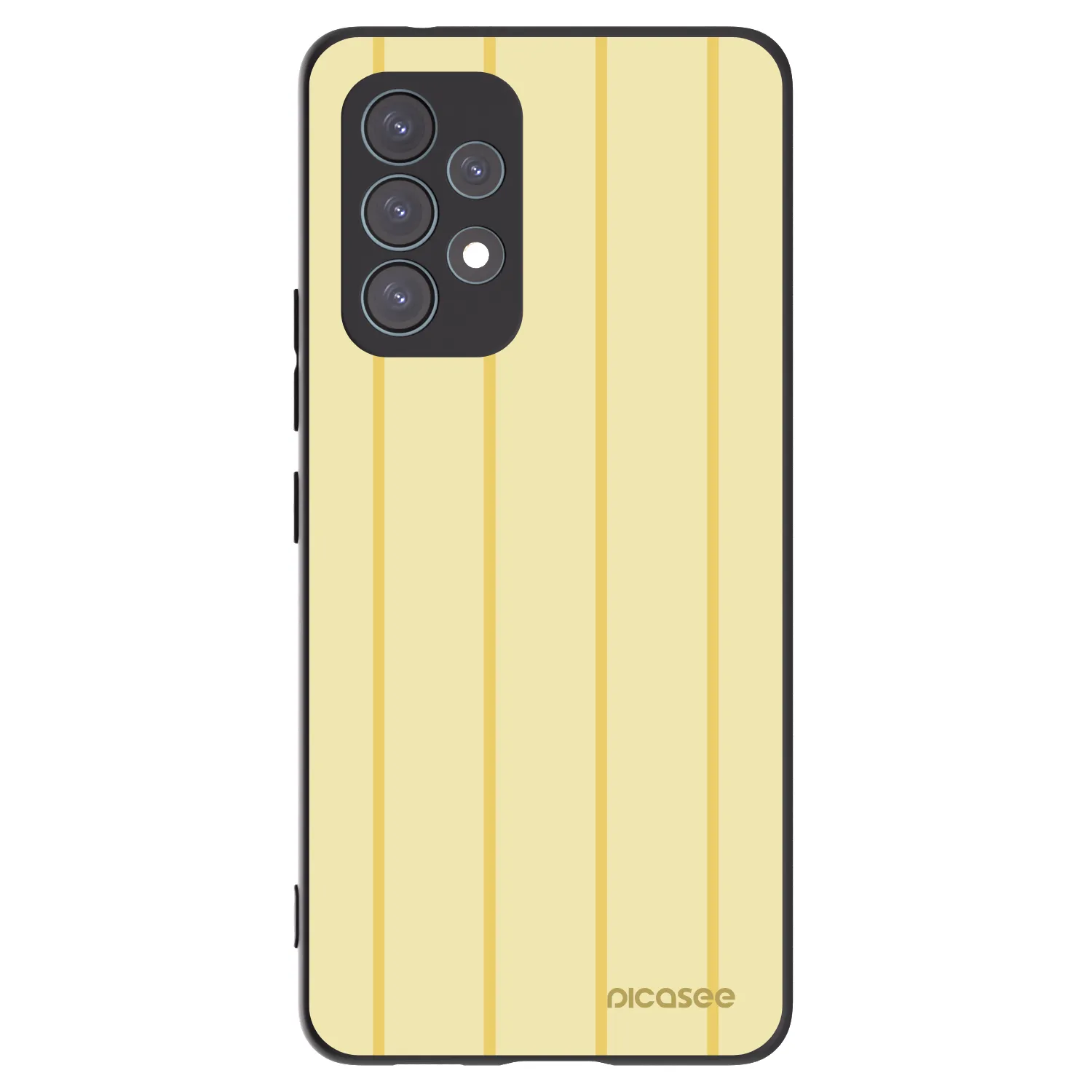 Picasee fekete szilikon tok az alábbi mobiltelefonokra Samsung Galaxy A53 5G A536 - Liquid sunshine